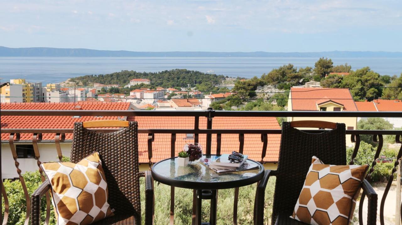 Apartment Iva With Sea View Μακάρσκα Εξωτερικό φωτογραφία
